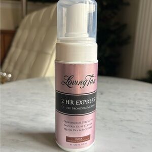 Loving Tan Deluxe Dark Self Tanning Bronzer Mousse NWT